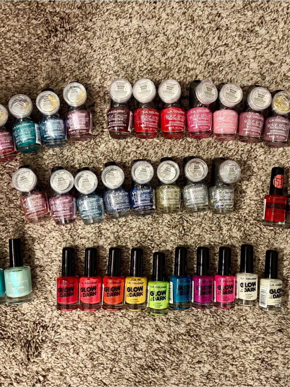 L.A. Colors Complete Fall Collections - Cyber Glam & Mani Fest Magic & Extras!